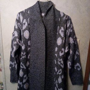 Cupcakes and Cashmere Heather Grey Molly Knit Cardigan